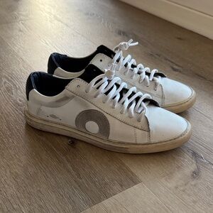 Oliver Cabell White and Black Sneakers